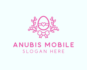 Pink Egg Decor logo design