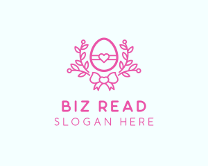 Pink Egg Decor logo design