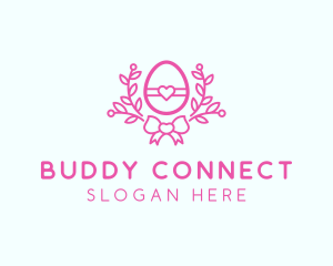 Pink Egg Decor logo design