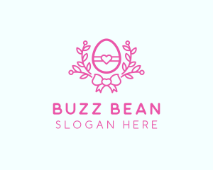 Pink Egg Decor logo design