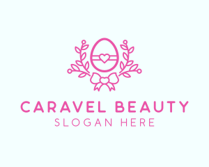 Pink Egg Decor logo design