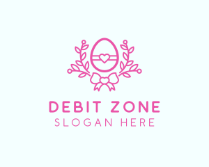 Pink Egg Decor logo design