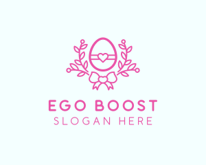 Pink Egg Decor logo design