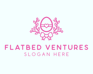 Pink Egg Decor logo design