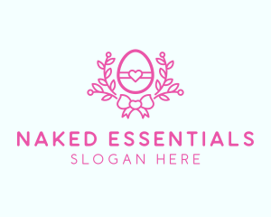 Pink Egg Decor logo design