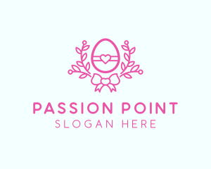 Pink Egg Decor logo design