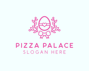 Pink Egg Decor logo design