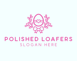 Pink Egg Decor logo design