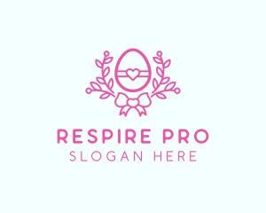 Pink Egg Decor logo design