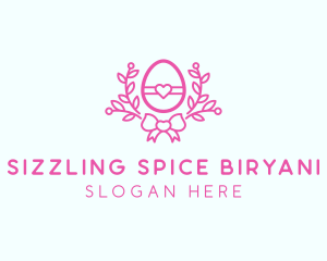 Pink Egg Decor logo design