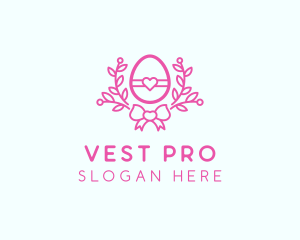 Pink Egg Decor logo design