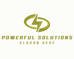 Lightning Bolt Energy logo design