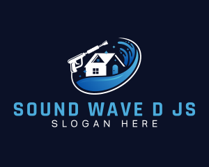 Water Cleaning Power Wash logo design