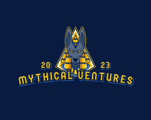 Egyptian Anubis Myth logo