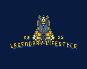 Egyptian Anubis Myth logo