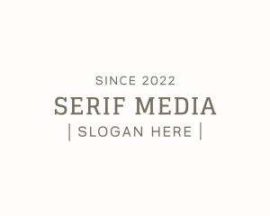 Serif Typewriter Brand logo