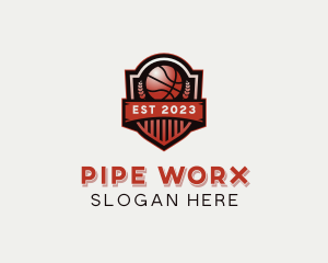 Basketball Varsity Team logo design