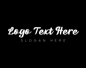 Stylish Signature Brand Logo