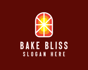 Stained Glass Window logo design