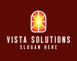 Stained Glass Window logo