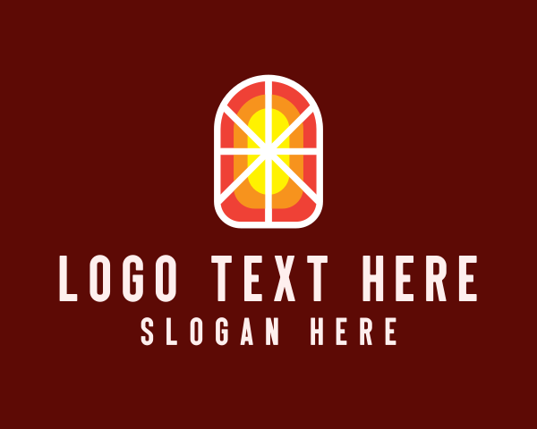 Stained Glass Window logo