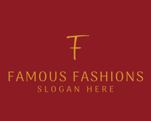 Fashion Elegant Lifestyle logo design