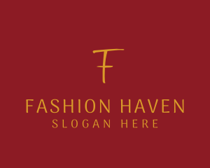 Fashion Elegant Lifestyle logo design