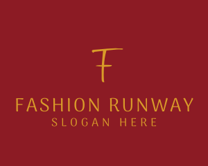 Fashion Elegant Lifestyle logo design