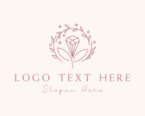 Natural Diamond Wreath Logo