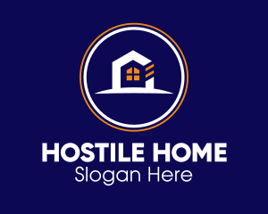 Home Development Construction Circle logo design