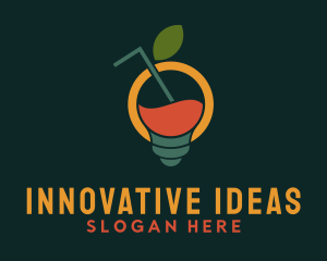 Lightbulb Fruit Beverage logo