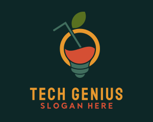 Lightbulb Fruit Beverage logo