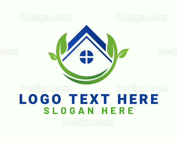 Eco House Realtor Logo