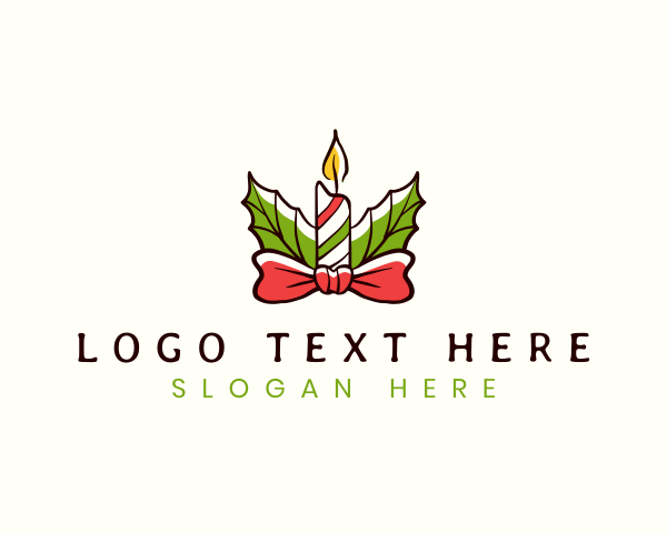 Christmas Candle Festive  logo