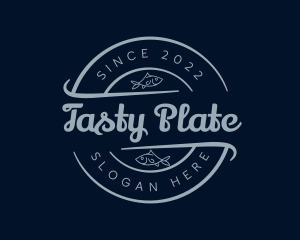 Fish Restaurant Business logo design