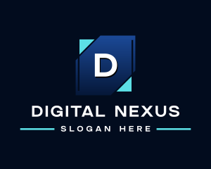 Digital Technology App logo design