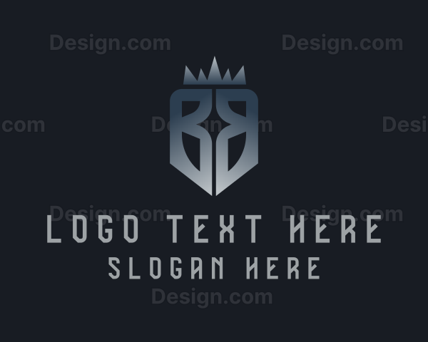 Modern Jewelry Shield Logo