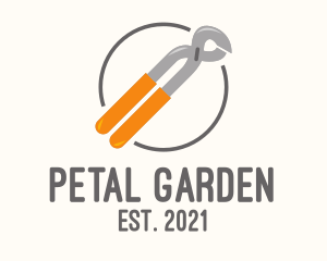 Lawn Maintenance Tool logo design