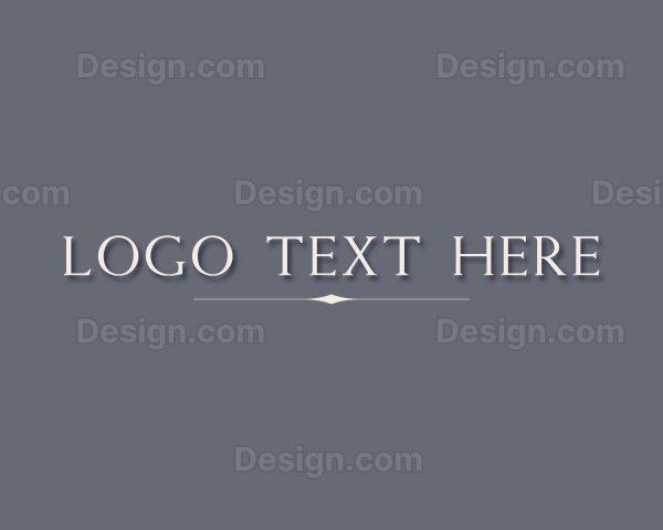 Premium Luxury Company Logo