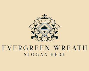 Upscale Restaurant Ornament  logo design