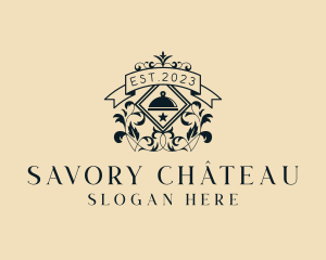 Upscale Restaurant Ornament  logo design