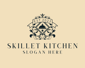 Upscale Restaurant Ornament  logo design