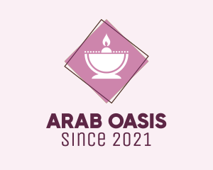 Arabian Candle Bowl logo design