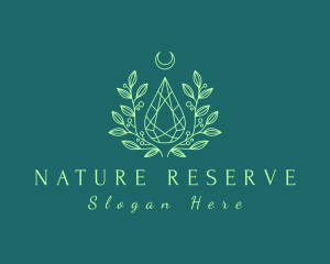 Natural Precious Crystal logo design