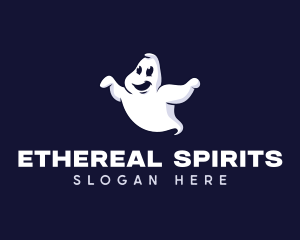 Haunted Spirit Ghost logo design