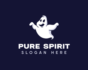 Haunted Spirit Ghost logo design