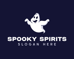 Haunted Spirit Ghost logo design