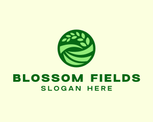 Eco Farm Field logo design