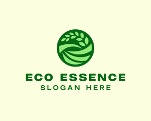 Eco Farm Field logo design