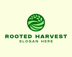 Eco Farm Field logo design